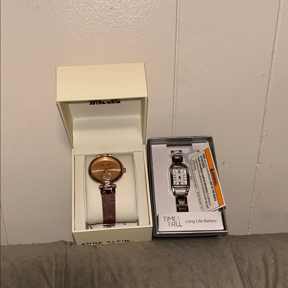 Anne Klein & time tru watch combo 2